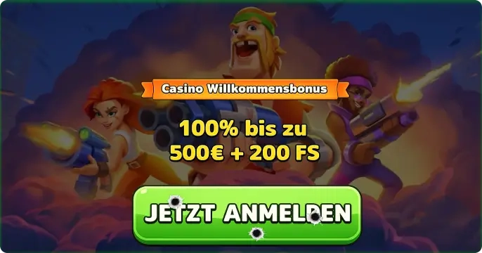 Pistolo Casino Benutzeroberfläche